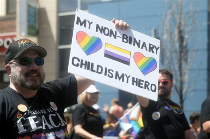 A Marcher At A Pride Event In India