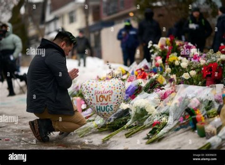 A Mourner Praying In Remembrance