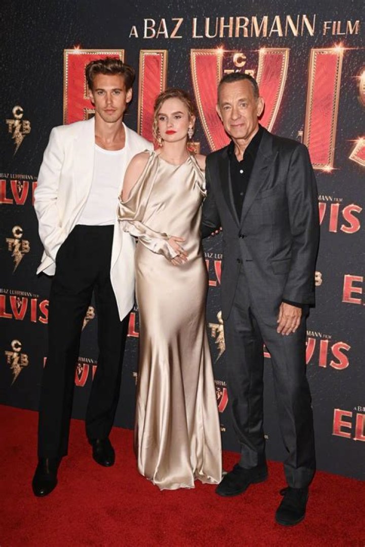 Austin Butler Olivia De Jonge,Tom Hanks and Baz Luhrmann Baz Luhrmann and Anna Wintour Host a Screening of 'Elvis', DGA New York Theatre, NYC, - 15 Jun 2022