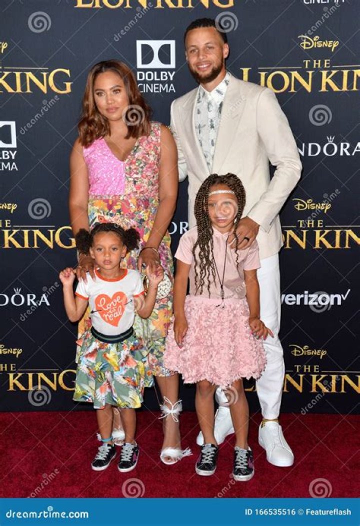 Ayesha Curry, Steph Curry, Riley Curry and Ryan Curry'The Lion King' film premiere, Arrivals, Dolby Theatre, Los Angeles, USA - 09 Jul 2019