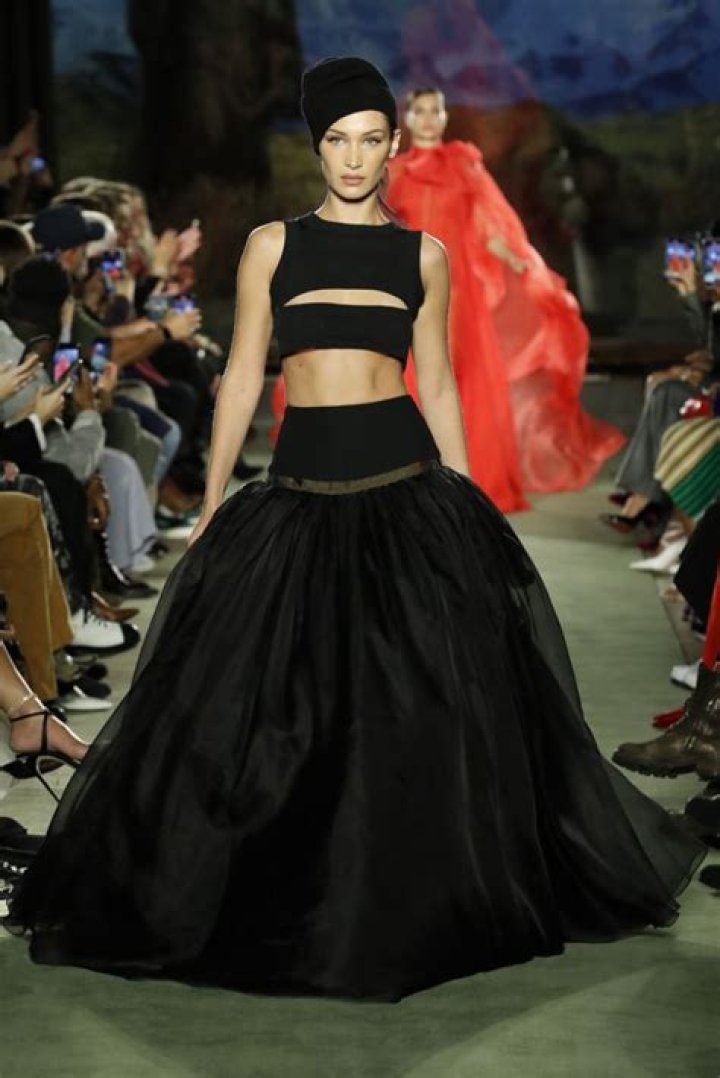 Bella Hadid at Brandon Maxwell