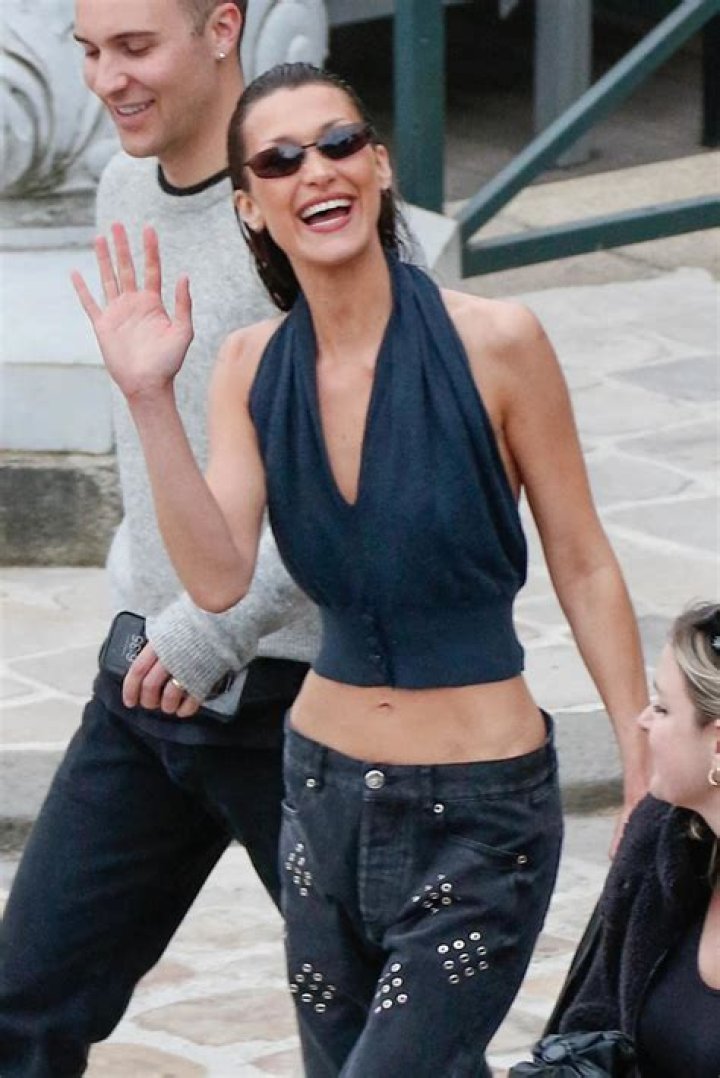 Bella Hadid is seen leaving a restaurant in Paris, France. Pictured: Bella Hadid Ref: SPL1590352 270917 NON-EXCLUSIVE Picture by: SplashNews.com Splash News and Pictures Los Angeles: 310-821-2666 New York: 212-619-2666 London: 0207 644 7656 Milan: +39 02 56567623 World Rights, No Belgium Rights, No France Rights, No Switzerland Rights
