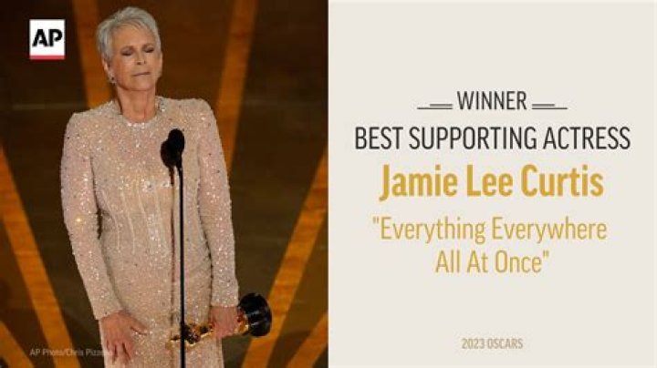Best Supporting Actress, Jamie Lee Curtis (Everything Everywhere All at Once) 95th Annual Academy Awards, Show, Los Angeles, California, USA - 12 Mar 2023