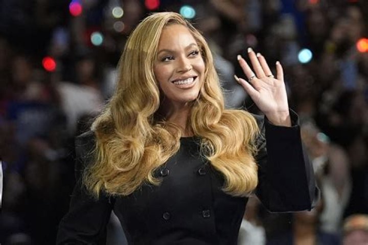 Beyonce appears on screen as she performs the song "Be Alive" from "King Richard" at the Oscars, at the Dolby Theatre in Los Angeles 94th Academy Awards - Show, Los Angeles, United States - 27 Mar 2022