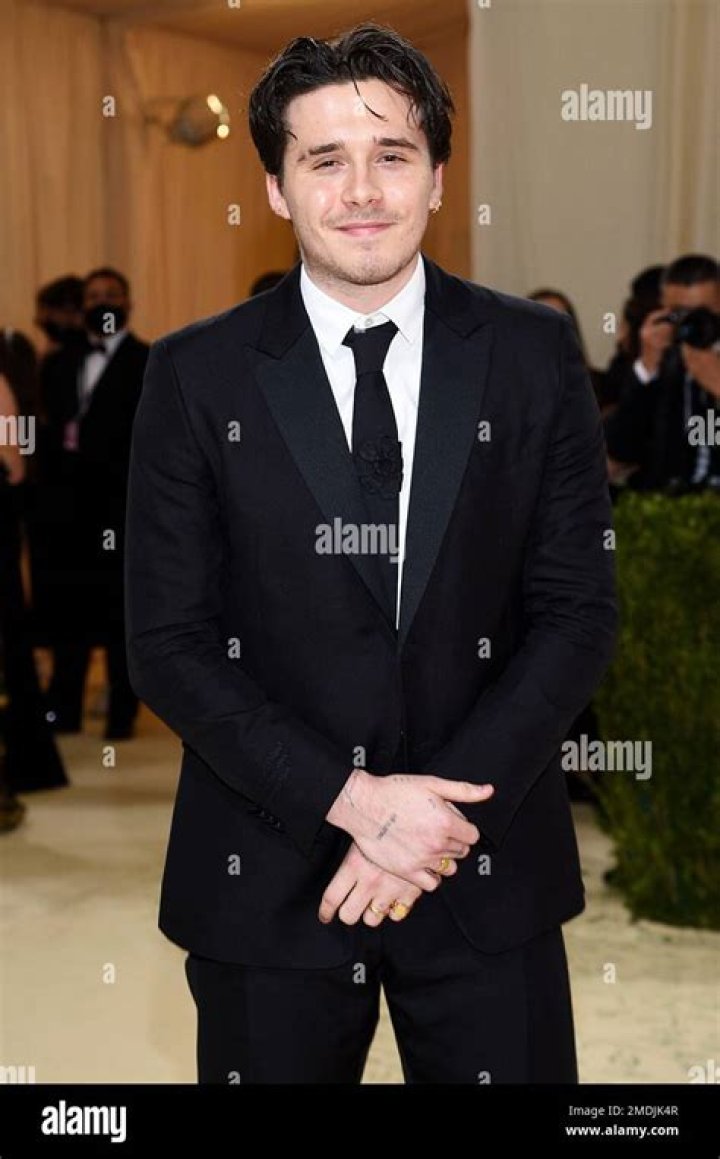 Brooklyn Beckham attends The Metropolitan Museum of Art's Costume Institute benefit gala celebrating the opening of the "In America: A Lexicon of Fashion" exhibition, in New York 2021 MET Museum Costume Institute Benefit Gala, New York, United States - 13 Sep 2021