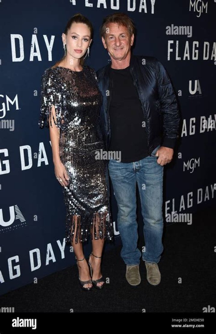 Cast members Dylan Penn, left, and her father, Sean Penn, who plays her father in the movie as well, arrive at the Los Angeles premiere of "Flag Day" at the Directors Guild of America Theater, in Los Angeles LA Premiere of "Flag Day", Los Angeles, United States - 11 Aug 2021