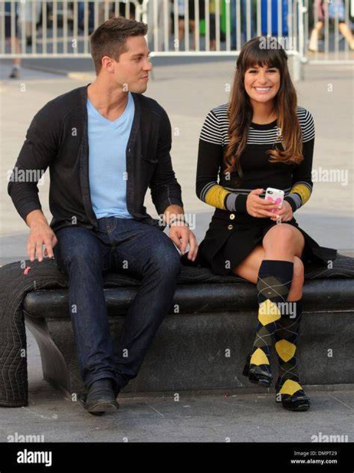 Dean Geyer and Lea Michelle