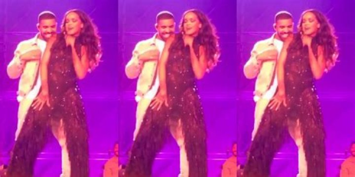 Drake Rihanna Make Out