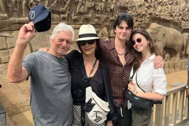 Dylan Douglas & Catherine Zeta Jones