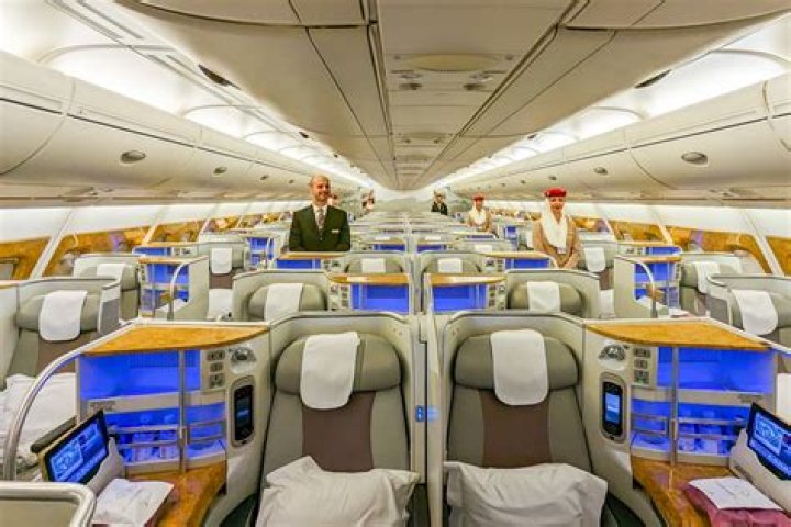 Emirates A380 Business Class