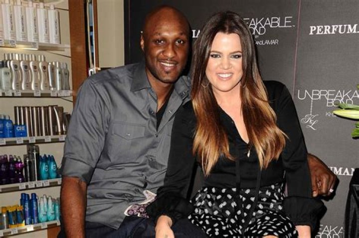 Khloe Kardashian & Lamar Odom At E! Upfronts In 2012