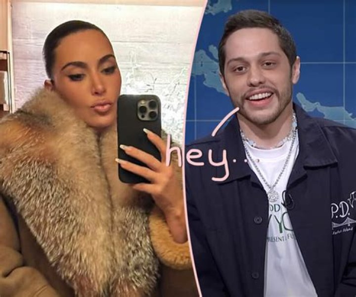 kim kardashian pete davidson