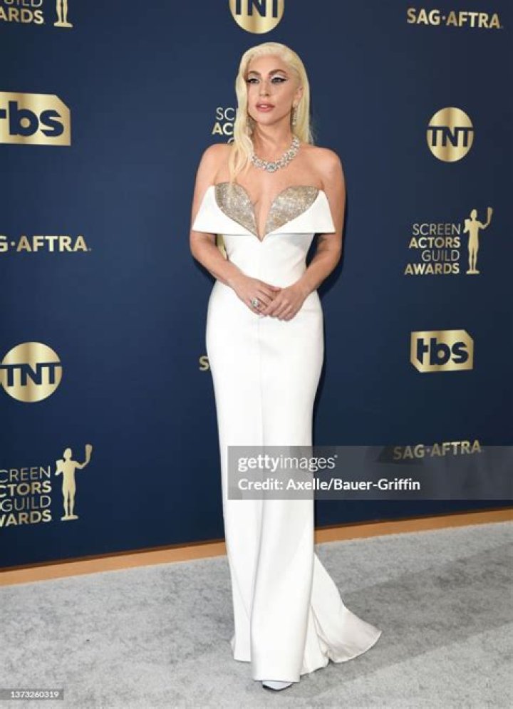 Lady Gaga 28th Annual Screen Actors Guild Awards, Arrivals, Fashion Highlights, The Barker Hangar, Santa Monica, Los Angeles, USA - 27 Feb 2022