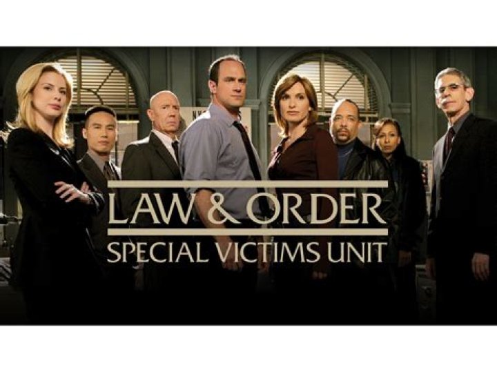 LAW & ORDER: SPECIAL VICTIMS UNIT -- Season: 21 -- Pictured: Kelli Giddish as Detective Amanda Rollins, Peter Scanavino as Detective Sonny Carisi, Ice T as Detective Odafin "Fin" Tutuola, Mariska Hargitay as Lieutenant Olivia Benson -- (Photo by: Virginia Sherwood/NBC)