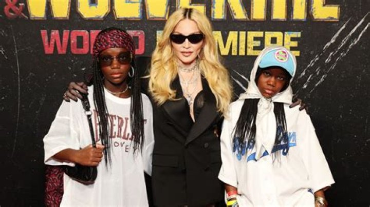 Madonna & The Twins Hit The Slopes