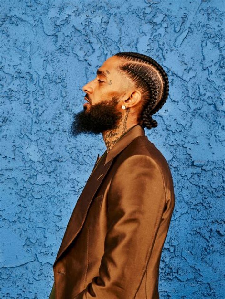 Nipsey Hussle's family - Best Rap Performance - Racks in the Middle 62nd Annual Grammy Awards, Premiere Ceremony, Los Angeles, USA - 26 Jan 2020