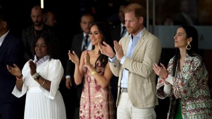 Prince Harry And Meghan Markle Attend Ripple Of Hope Gala Hilton Hotel, NY. 06 Dec 2022 Pictured: Prince Harry, Meghan Markle. Photo credit: Mayer RCF / MEGA TheMegaAgency.com +1 888 505 6342 (Mega Agency TagID: MEGA924100_001.jpg) [Photo via Mega Agency]