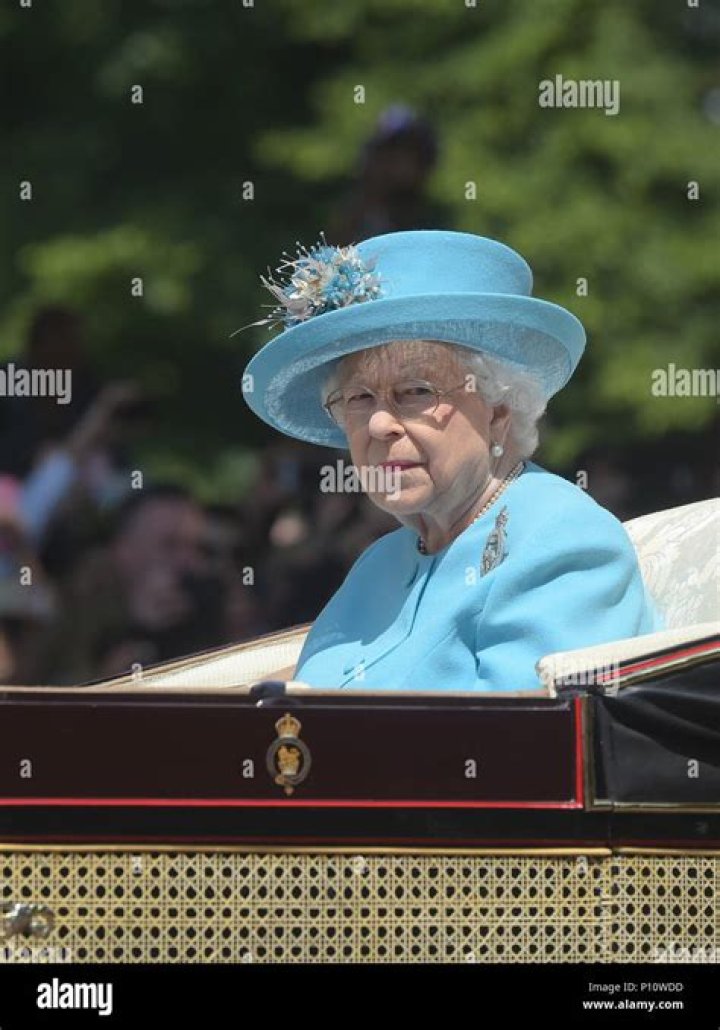 Queen Elizabeth IITrooping The Colour - The Queen's Birthday Parade, London, UK - 02 Jun 2022The Queen, attends celebration marking her official birthday, during which she inspects troops from the Household Division as they march in Whitehall, before watching a fly-past from the balcony at Buckingham Palace. This year's event also marks The Queen's Platinum Jubilee and kicks off an extended bank holiday to celebrate the milestone.