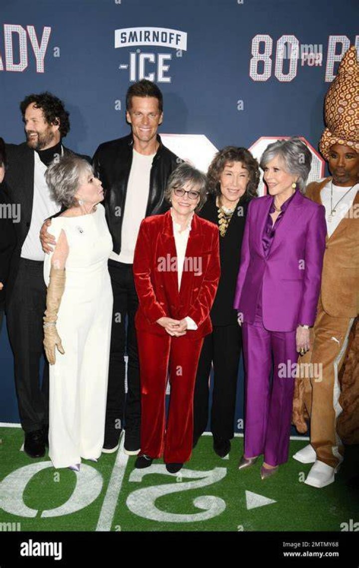 Rita Moreno, Tom Brady, Sally Field, Lily Tomlin, Jane Fonda