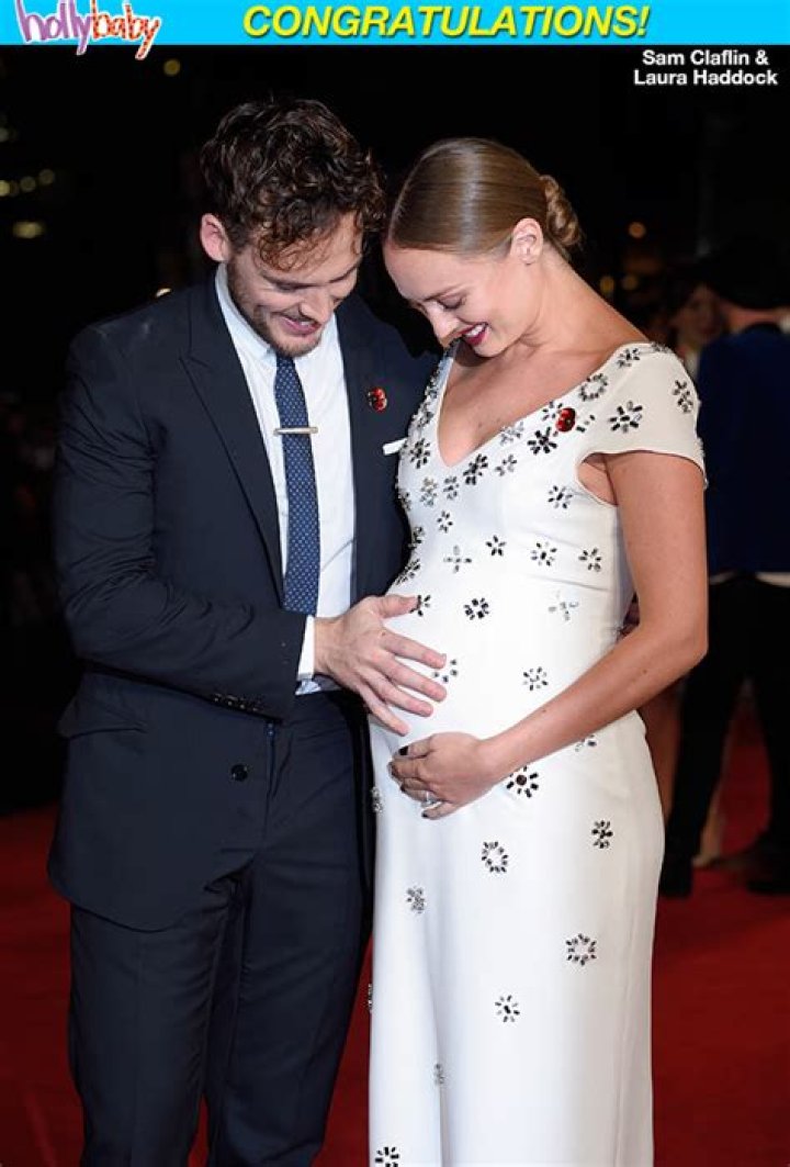 Sam Claflin baby born