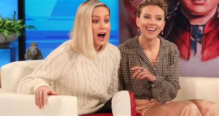 Scarlett Johansson Brie Larson