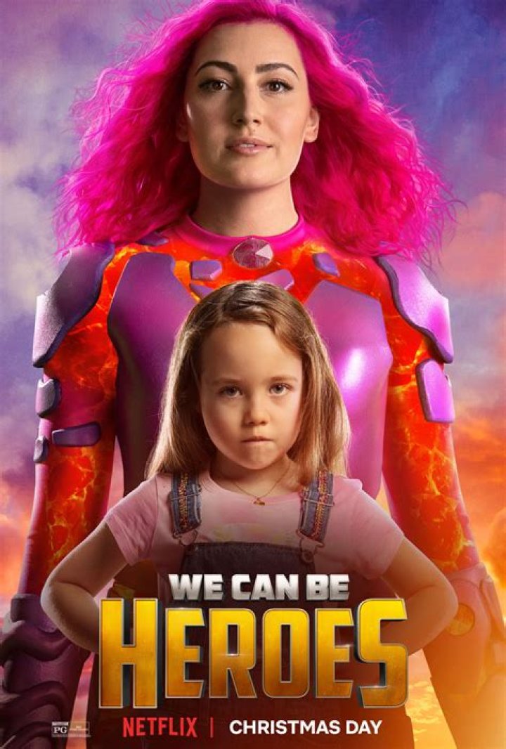 WECAN BE HEROES: &nbsp;TAYLOR DOOLEY as LAVAGIRL. Cr. NETFLIX &copy; 2020